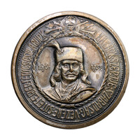 Rákóczi Ferenc 1676-1735 lemezérem, plakett