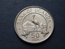 Uganda  50 cent 1976