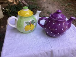 Garai Ceramic Manufactory Hódmezővásárhely 1.5 Liter Clay Tea Pot