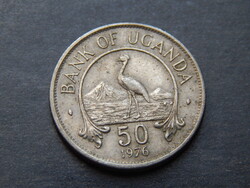 Uganda  50 cent 1976