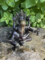 Bronz Tibeti Tantrikus pár.