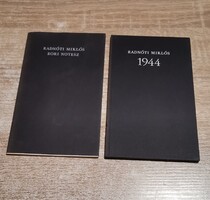 Radnóti Miklós: Bori notesz (Magyar Helikon, 1970) - Kétkötetes fakszimile kiadás