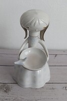 Aquincum porcelán madarat etető lány "RITKA"!