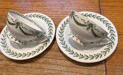 Antique Sarreguemines Teacups