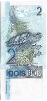 2 real reals 2001 Teknősbéka Brazilia 41. signo Gyönyörű
