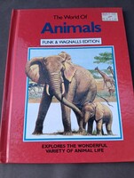The World of Animals – Ritka angol nyelvű állatvilág enciklopédia / album (Funk & Wagnalls)