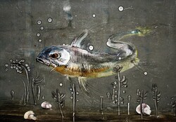 Endre Szász (1926 - 2003) Underwater