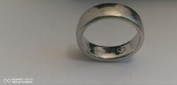 Gyémánt ( 0,02ct )  Köves Ezüst Gyűrű