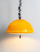 Midcentury Pendant by Harvey Guzzini for Meblo, Italy.