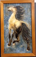Curiosity! Meissen porcelain wall art from the mid-20th century