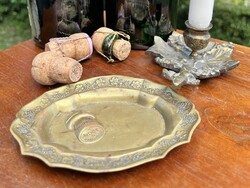 CHAMPAGNE CLUB - Moët & Chandon Vintage Dugótartó Tálca és Szőlőleveles Mécsestartó Szett