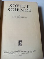 J.G.Crowher: Soviet Science ( 1936)