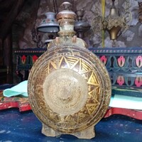 Horányi Ilus hagyatéka népi fa kulacs