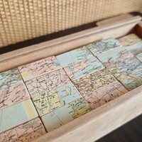 Retro térkép dominó - Európa A176