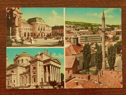 Képeslap DT 67/693 - Eger; Dobó tér, Bazilika, Minaret