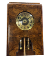 Grandiose, 2 Heavy Art Deco Standing Clocks/Grandfather Clocks