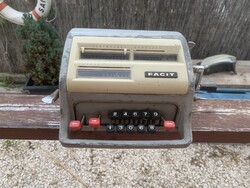 Facit C1-13 type, Swedish-made mechanical calculator from the 1950-60s.