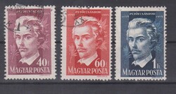 Magyarország 1949 Petőfi Sándor (III.) bélyegsor