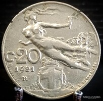 Olaszország 20 Centesimi, 1921 A06C6