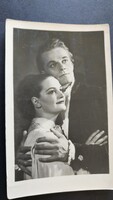 TOLNAY KLÁRI DARVAS IVÁN RÓMEÓ ÉS JULIA SZÍNÉSZ SZÍNMŰVÉSZ KÉPESLAP SZINHÁZ FILM SZÍNMŰVÉSZET