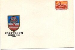 Boríték:  Esztergom 1000 éves.