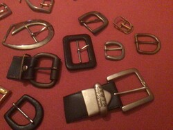 Cheaply for sale from an estate belt buckle pack - 14 pieces, various sizes and materials
