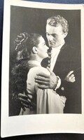 TOLNAY KLÁRI DARVAS IVÁN RÓMEÓ ÉS JULIA SZÍNÉSZ SZÍNMŰVÉSZ KÉPESLAP SZINHÁZ FILM SZÍNMŰVÉSZET