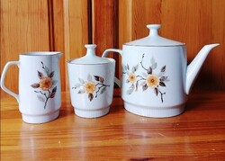 Colditz porcelán teás szett