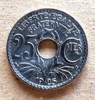 Francia 25 centimes  1925 (LA46)