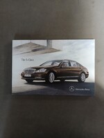 Mercedes-Benz The S-Class  angol nyelvű prospektus