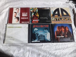 6db ritka magyar CD, Wellington, AD Studio, Sterbinszky, Fahrenheit (5043)