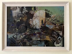 LEÁRAZVA KÉPCSARNOKOS Takács Klára Tárgyak 50x70 cm + keret
