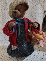 American Boyds Bears special,collectible bear figure - The Crumpletons: Patricia Bearsevelt