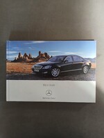 Mercedes-Benz The S-Class  angol nyelvű prospektus - KEMÉNYKÖTÉSES