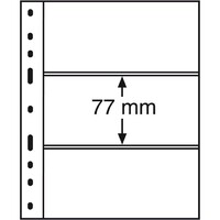 Leuchtturm OPTIMA bankjegytartó lap 3 részes