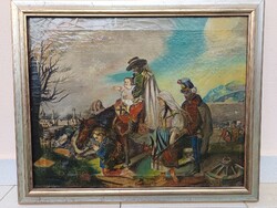 Biedermeier 1848-49 szabadságharc  festmèny