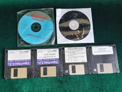 Retro PC driver és szoftver csomag alaplap modem CD Floppy