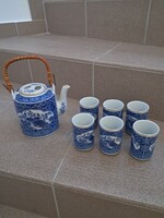 Porcelán keleti porcelán japán teáskészlet