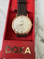Doxa arany automata óra újszerű