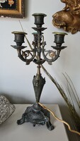 Hollóházi metal candle holder