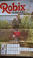 Robix kapa poszter - Robix Hungary kapa eredeti reklámposzter - vintage mezőgazdasági dekor