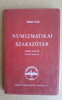 Saltzer Ernő Numizmatikai szakszótár