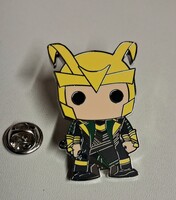 Funko Pop Loki zománc kitűző táskadísz Marvel Avengers Thor