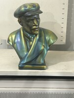 Zsolnay eozin Lenin büszt