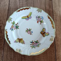 Herendi porcelán Viktória mintás tányér