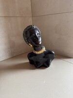 Izsépy Margit: Afroamerikai női büszt