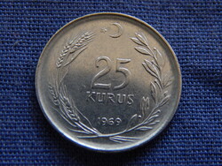 Törökország 25 Kurus 1969