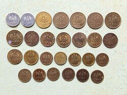 Lengyelország 27 db Különböző Érme 1 2 5 10 Groszy 1992-2019