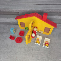 Retro Lego Duplo házépítő készlet