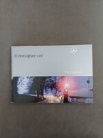 Mercedes-Benz - Biztonságban van? - magyar nyelvű prospektus